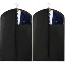¡RecomendadoMADIOLA – Portatrajes Bolsas Colgantes para Trajes, Sacos, Chamarras, Camisas, Blusas, Vestidos. Portador de Ropa para Viaje. Protector de Ropa con Ventana para closet. Funda de Ropa (set 2: 100x60cm)¡Top de Temporada - Novia_Blanco - Ver 1