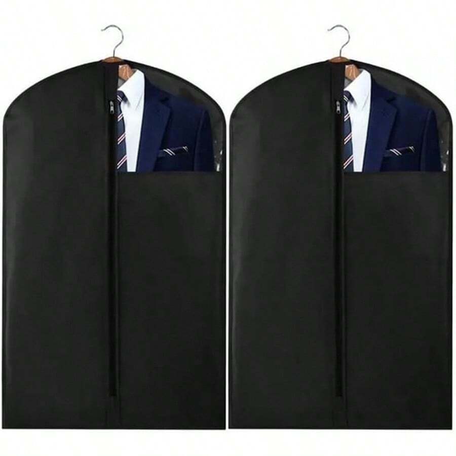 ¡RecomendadoMADIOLA – Portatrajes Bolsas Colgantes para Trajes, Sacos, Chamarras, Camisas, Blusas, Vestidos. Portador de Ropa para Viaje. Protector de Ropa con Ventana para closet. Funda de Ropa (set 2: 100x60cm)¡Top de Temporada - Novia_Blanco - Ver 1