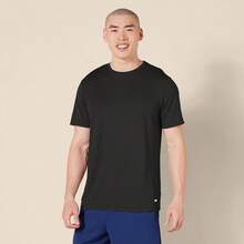 Essentials Performance Tech - Camiseta para hombre, paquete de 2 - Negro - Ver 11