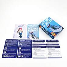 [4 Jogos de Tabuleiro Selecionáveis] STARTUPS + REGICIDE + EXPANSÃO EXTRA SALT + Sal Marinho e Papel | Jogos de Cartas para Festas para Adultos e Família | Noites em Família, Eventos em Equipe e Presentes de Aniversário | Perfeito para 2-6 Jogadores (20-40 Minutos)