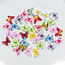 32/72 piezas Mini decoraciones de mariposas de resina, decoración con tema de insectos coloridos, adecuado para manualidades DIY, pasadores de pelo, joyería, manualidades navideñas, artículos festivos, decoración del hogar, decoración de oficina, para diversas ocasiones y decoraciones de boda