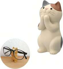 Tablet Stands - Tricolor Cat Hand Brooch - View 10