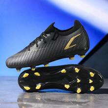 New Recommended Soccer Shoes For Men, Women, And Teenagers, Featuring Long Studs, Non-Slip, Low-Top, Durable Design For All-Season Wear, Suitable For Daily Grass Soccer Training And Matches