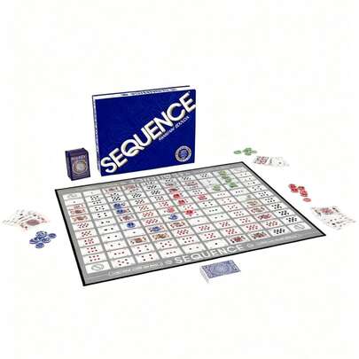 Edición Premium de Sequence - Impresionante set con tablero gigante, fichas exclusivas y cartas de lujo de Goliath