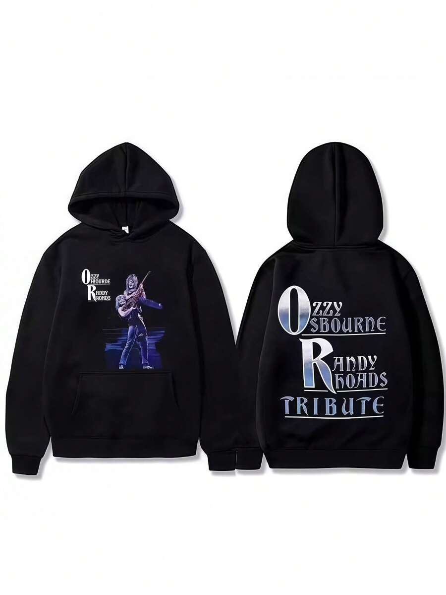 Limited Black SabbathS Band OzzyS OsbourneS Back To The Beginning Hoodie Men Women Vintage Heavy Metal Rock Oversized Sweatshirt - màu đen - Xem 1