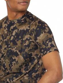 Essentials Performance Tech - Camiseta para hombre, paquete de 2 - Amarillo - Ver 5