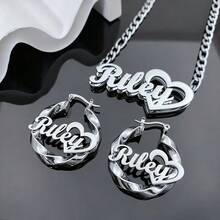 Collana a doppio strato in acciaio inossidabile a forma di cuore, collana choker personalizzata con lettera inglese a forma di cuore, regalo ideale per coppie, amici, famiglia, festa della mamma, moda, autunno, minimalista, casual, vintage, personalizzato, unico, regalo ideale per fidanzata, mamma, famiglia, amici, figlia per anniversario, San Valentino, festa della mamma, compleanno, laurea, uso quotidiano, matrimonio, ballo