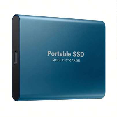 2TB Portable SSD - External Hard Drive 2TB USB 3.1 Solid State Drive, Compact & Durable For Personal Computers