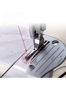 The New Style All Steel Presser Foot Is Designed In Silver Gray, Which Is More Suitable For Making Wedding Dresses And Sequin Fabrics, And Can Be Applied To Computerized Flat Sewing Machines - Multicolor - View 1