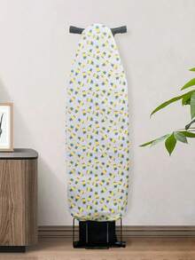 1pc Heat-Resistant Reflective Ironing Board Cover, Replacement Ironing Pad Cover, Elastic Edge Ironing Board Cover, Suitable For Standard Ironing Board, Stain-Resistant, Drawstring Edge Anti-Scald Ironing Board Cloth Cover (Ironing Board Not Included) - Blue - View 16