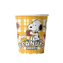 一套/6件或24件跨境新款史努比主题派对用品卡通盘子一次性桌布派对用品 - 彩色 - 查看 6