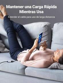 Cable Alargador USB 3.0 Cable Extension USB Tipo A Macho a Hembra Extensor 5 Gbps para Ordernador, Disco Duro Externo, Impresora, Ratón, Teclado, Hub, Pendrive, Mando de PS3, VR Gafas,2 Metros - 1 metro - Ver 6