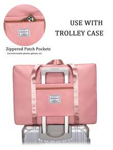 64L Ultra Large-Capacity Foldable Lightweight Travel Storage Bag, Portable Waterproof Packing Luggage Bag, Travel Fitness Handbag, Quilt Clothes Storage Bag, Perfect For Travel And Dorms, Bedroom Accessories School Supplies Back To School Dorm Essentials Travel Bag For Business For Vacation Holiday Large Capacity Multifunction Travel Duffel Bag Unisex Weekender Bags