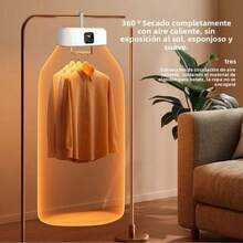 SECADOR DE ROPA PORTATIL INTELIGENTE, SECADOR DE ROPA , SECADOR DE TENDEDERO , SECADOR DE ROPA HUMEDAD - Multicolor - Ver 2