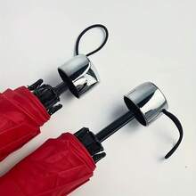 Manual Strawberry Transparent Umbrella Is Easy To Fold And Put Away, Strong And Durable, Can Be Used To Protect Against Rain And Rain, Outdoor Sun Protection And Rain Protection Tools, Suitable For Outdoor Sun Protection Tools, Outdoor Rain Protection Products, Outdoor Travel Supplies, Casual Travel Convenient Umbrella, Birthday Gift, New Year Gift