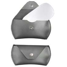 Compatible With Apple Magic Mouse 1/2 Magnetic Buckle Storage Case, Protective Case, Portable Mouse Storage Bag, Faux Leather