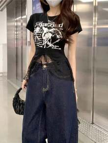 Women Tops - Black - View 5