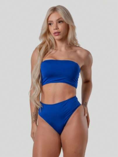 Biquini Hot Pants Moda Praia Tomara Que Caia Piscina Verão Roupa de Banho Confortavel