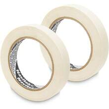 Cinta de enmascarar 110 |   Color Beige |   18 mm x 50 m |   Cinta Adhesiva Multiusos para Pintura y Bricolaje |   Fácil Remoción sin Residuos |   Uso Hogar, Taller y Oficina |   Paquete de 2 unidades - 1 - Ver 3