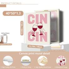 1 tấm vải treo tường, [Áp phích vải tối giản - CIN CIN - Áp phích trích dẫn (Ungerahmt) Áp phích Ý Zitat được thiết kế theo phong cách trang trí Bohemian chiết trung.] Nghệ thuật treo tường bằng vải, Nghệ thuật cô gái sành điệu, Nghệ thuật trích dẫn truyền cảm hứng, Trang trí nhà cửa, Vải - Nhiều màu - Xem 21