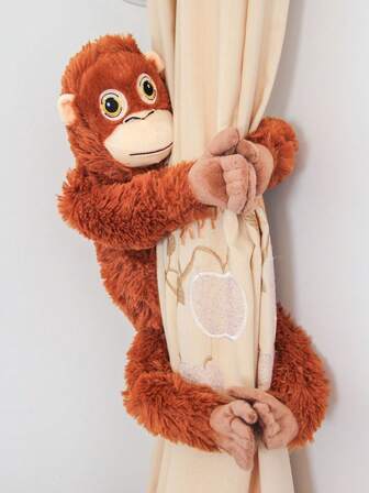 66cm/26in Muñeco de peluche suave, muñeco de mono realista, material suave de PP, diseño de rey mono gorila negro mítico, muñeco de peluche de mono de brazos largos, almohada de peluche de mono, regalo de cumpleaños perfecto, regalo de Navidad, regalo de cumpleaños con tema navideño, regalo de Halloween para amigos