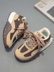 1 Pair Children's Casual Outdoor Sports Shoes, Lightweight & Comfortable, Soft Shock-Absorbing Non-Slip Soles, Kids Running Shoes Suitable For Daily Wear, Running, Hiking, Walking And Other Outdoor Activities, All Season