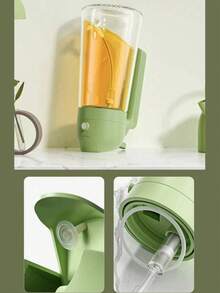 1pc 470ml Kitchen Reusable Oil Sprayer Bottle, High Pressure Oil Mister Dispenser, Glass Oil Sprayer Bottle For Cooking, Baking, Salad, Grilling, Kitchen Tool (Random Style & Color)