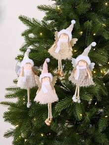 1PC Christmas Decorations Include Cute Angel Toys, Christmas Tree Decorations For Christmas, New Year, Valentine's Day, And Graduation Parties