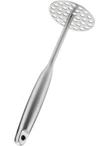 Prensapuré De Patatas Acero Inoxidable,Triturador de Aguacate - Prensador De Ajos Para Verduras Frutas Legumbres Tomates Y Guacamole - 1 - Ver 2