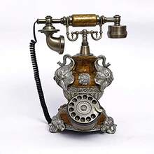 IFGSEQQQ R ntage ry  Telepone Wired or Landline Pone Ml  Tones Antique rative Telepones OldFasioned Classic ry Telepone - como en la foto - Ver 1