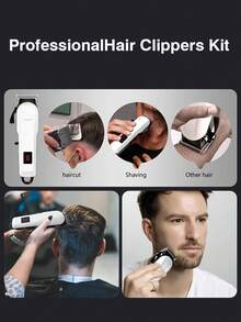 Hair Trimmer & Clipper Blades & Accessories - White - View 8