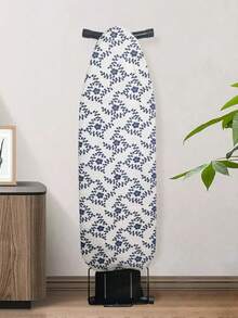 1pc Heat-Resistant Reflective Ironing Board Cover, Replacement Ironing Pad Cover, Elastic Edge Ironing Board Cover, Suitable For Standard Ironing Board, Stain-Resistant, Drawstring Edge Anti-Scald Ironing Board Cloth Cover (Ironing Board Not Included) - Blue - View 17