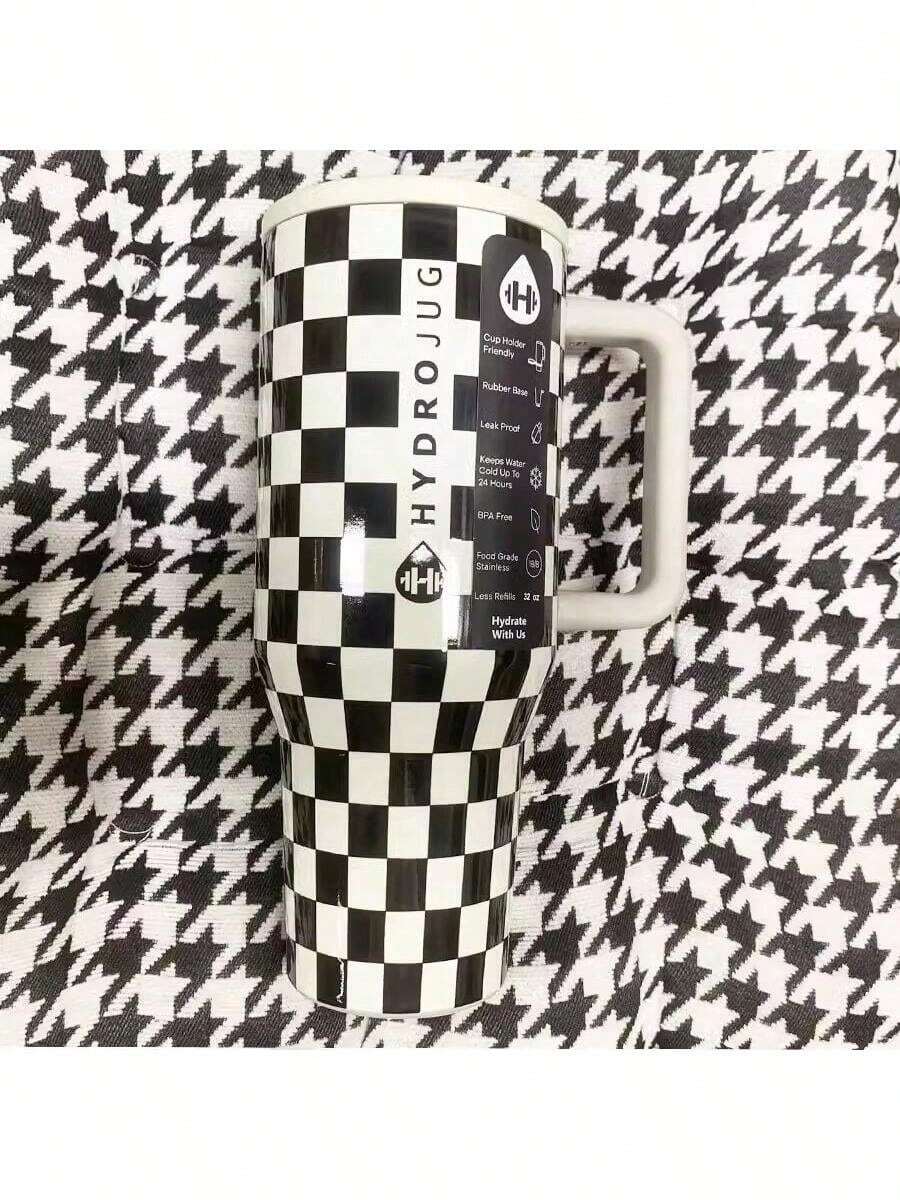 HydrojugTraveler 32 Oz/40 Oz Water Bottle With Handle & Flip Straw - Fits In Cup Holder, Leak Resistant Tumbler-Reusable Insulated Stainless Steel & Rubber Base - Gifts For Women & Men - Hoa hồng dại - Xem 1