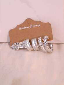 Pendientes de botón de plata, pendientes minimalistas de gota de resina, elegantes y de moda