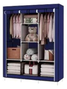 Closet Armable, Armario Organizador, Rack Organizador con Lona Anti-Polvo, Para Ropa, Bolsas y Zapatos, Fácil de Armar, Compacto, Para Habitacion 170cm - Color aleatorio - Ver 3