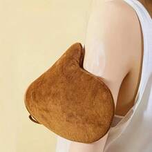 Luxurious Skin-Toned Self-Tanning Gloves, Reusable Double-Sided Moisturizing Gloves With Soft Velvet Lining And Thumb Indicator, Washable For Body Spa Care, Ideal For Applying Self-Tanning Lotions, Sunscreen, Daily Skincare, Beach Vacation And Holidays