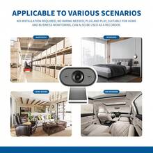 1个迷你方形高清隐藏式无线摄像头，带支架，便携式高清保姆摄像头 - 支持WiFi、夜视、移动侦测、USB接口、远程手机查看、安装简便，适用于家庭和办公室安全监控（无需电池，可通过USB连接） - 黑色 - 查看 4