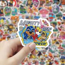 Paw Patrol Paw Patrol: 100 Pieces/Set Paw Patrol Anime Large-Size Stickers - Cool Classic Toy Stickers For Skateboards, Refrigerators, Guitars, Laptops, Motorcycles And Travel Wall Decor Room Decor Wall Stickers Wall Sticker Home Decor