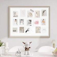 Quadro de recados grande multiuso em feltro, ideal para exibir fotos, decorar escritórios e residências. Não precisa furar. Perfeito para casa, escritório, decoração de Natal e Ano Novo, exibir fotos, recados, usar como quadro de cortiça, quadro de avisos ou quadro de inspiração. - Multicolorido - Ver 6