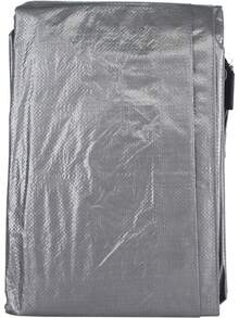 Lona con Sellado Térmico, Ideal para Campamentos, Jardinería, Industria y Hogar, Color Gris, 4 x 5 metros, Protección UV, Modelo 5491 : Herramientas y Mejoras del Hogar - 4x5 m - Ver 7