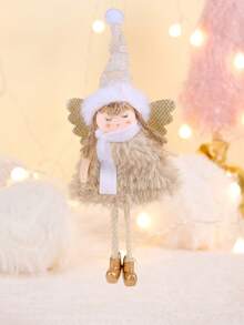 1PC Christmas Decorations Include Cute Angel Toys, Christmas Tree Decorations For Christmas, New Year, Valentine's Day, And Graduation Parties