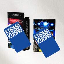 1pc-92 miếng dán sưu tập Album nhóm S-K "Karma" và thẻ ảnh hai mặt (32 miếng dán và 60 thẻ ảnh), thích hợp để trang trí sổ tay hoặc tường ảnh phòng, quà tặng hoàn hảo cho ngày lễ - Nhiều màu - Xem 3