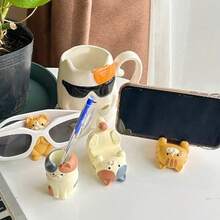 Tablet Stands - Tricolor Cat - View 8
