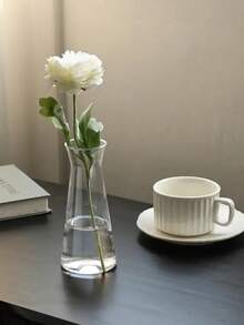 2/5/8/1/10 pièces Petits vases en plastique transparent, vases décoratifs mini modernes et mignons, convenant pour mariage, mariée, cadeau, anniversaire, décoration de table de restaurant, Noël, Halloween, Saint-Valentin