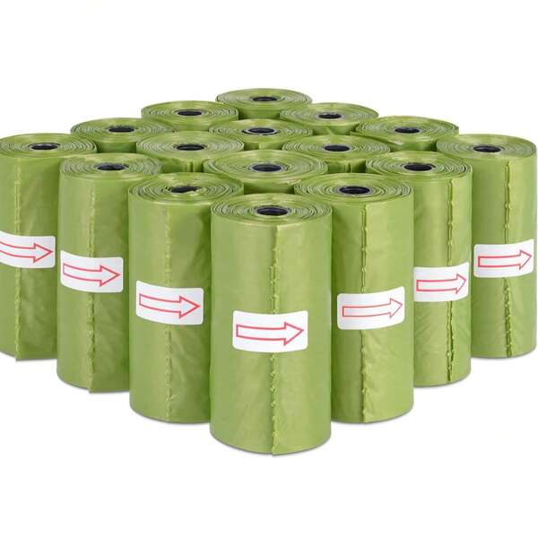 QileQPet 300 Pieces/20 Rolls Thick Dog Poop Bags, Pet Waste Bags Leak-Proof For Outdoor Walks With Dogs (Incudes Allspecifications Of 20/10/1 Capacity)
