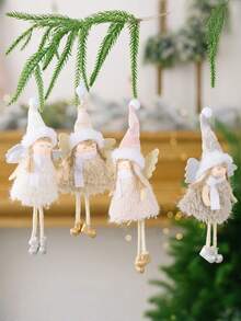 1PC Christmas Decorations Include Cute Angel Toys, Christmas Tree Decorations For Christmas, New Year, Valentine's Day, And Graduation Parties