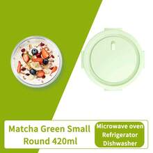 Hộp đựng thực phẩm có nắp kính này được làm từ kính dày, dung tích lớn, thích hợp để chuẩn bị bữa ăn và bảo quản thực phẩm trong bếp. Đây là hộp đựng cơm trưa bằng kính kín, chống rò rỉ, có thể sử dụng trong lò vi sóng, lò nướng, tủ lạnh và máy rửa chén. Là lựa chọn lý tưởng cho các buổi dã ngoại, học tập, làm việc và cắm trại. - Nhiều màu - Xem 18