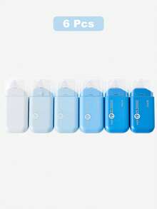 6 PCS Dot Glue Tape Roller - Removable Repositionable Adhesive For Scrapbooking, Photos, Wall Decor - No Residue Strong Hold Crafting Tape,For Crafts, Scrapbooking, Photos, School, Office Supplies, No Residue & Quick Dry - Sets - View 9