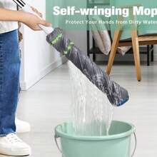 Trapeador Retráctil Para Limpieza De Tu Hogar - GRIS - Ver 3