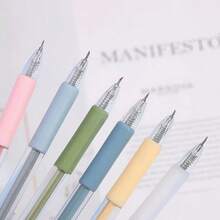 1 pieza Cuchillo de utilidad de arte con estilo de empuje, juego de cuchillos de arte para álbum de pegatinas, herramienta de corte, cuchillo de utilidad, cuchillo de letras, suministros de manualidades y artesanía para estudiantes (Aviso: El cuchillo de pluma no puede reemplazar a un cuchillo, pertenece a los suministros de papelería, no es afilado)